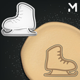 Iceskate.png Cookie Cutters - Christmas