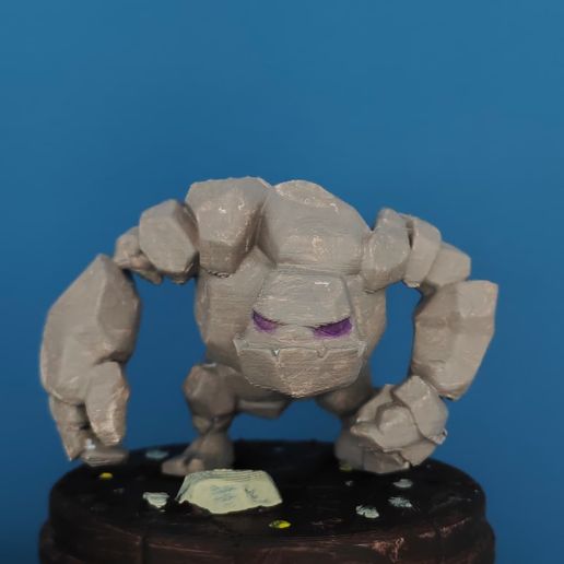 Stone Golem - Clash 3D model