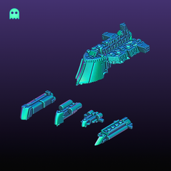 System-Ships-Thumb.png Fichier 3D Patrouilleurs locaux de la flotte gothique・Objet pour imprimante 3D à télécharger