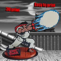 EVLyO8VVAAIt1ru.png Fichier 3D Lampe Ryu Street Fighter・Design pour impression 3D à télécharger