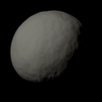 ganymede.png Ganymede with exaggerated topography scaled one in sixty million