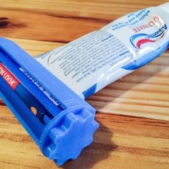 3d-print-at-home-toothpaste-tube-squeezer.jpg TOOTHPASTE TUBE SQUEEZER