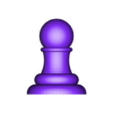 SimpleChessPawn.stl Pocket Chess