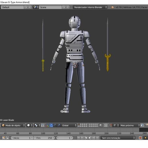 🎭 Gavan G-Type Armor Replica・ OBJ File for 3D printing・Cults