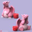 ValentineCharizard05.jpg POKEMON - VALENTINE CHARIZARD (IMPRESSION FACILE SANS SUPPORT)