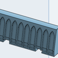 jrs1.png Free STL file Gothic Jersey Barricades・3D printing template to download