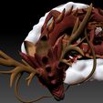Preview31.jpg Shang Chi and Dragon Diorama - Marvel 3D print model