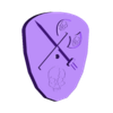 Dueling balloon puppets Sword-axe shield.stl Dueling balloon puppets basic design Weapons upgrades