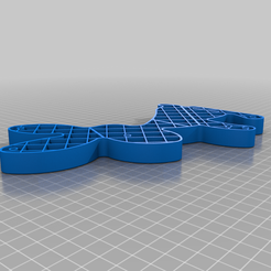 2022-04-12_V2_Fraesschablone_Osterhase_220.png Download free STL file Routing template - Bunny - for small printer, too • Object to 3D print, DonnerGunther