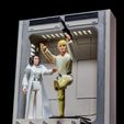 Star Wars Star Death Star Chasm Bridge Door Diorama Display для фигурок 3,75" и 6"