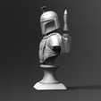 BB04.png Galaxy Hunter Bust Fan Art 3D print model