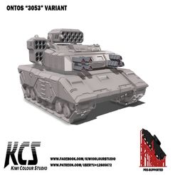 ontos-3053.jpg STL file Battletechnology Ontos 3053 Variant・3D printer model to download