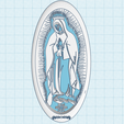 Virgin-Mary-medalion.png Virgin Mary icon, Mother of God, Our Lady of Fatima Miracle, medalion, Christian gift, spiritual wall art decor, keychain