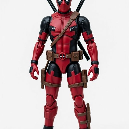 DeadPool Action Figure realistic