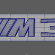 Logo_M3_Wireframe_02.png Car Logo // BMW M3