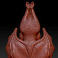 66.png Upside Down Bat Decor - Indoor Planter - Candle Holder