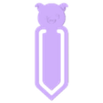 ANI000035PC1 - PIG HEAD.stl Pig Head - Farm Animals - Paperclip v1