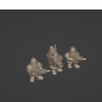 Warriors.png Space Dwarf Army 6mm Epic Scale (presupported)
