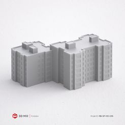 1.jpg STL-Datei 3D-Druck Miniaturgebäude RB-SP-MD-005 herunterladen • 3D-druckbares Modell, 3DMill