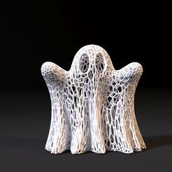10007.jpg 3D file Ghost・3D printer design to download
