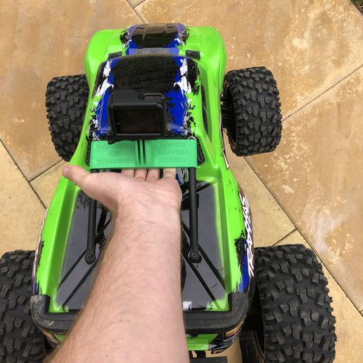 📷 TRAXXAS XMAXX GOPRO CAMERA MOUNT・ STL File for ・Cults