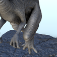 97.png Gallimimus dinosaur (20) - High detailed Prehistoric animal HD Paleoart