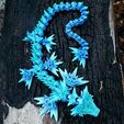 Dragon de mer Void, animal de compagnie articulé et flexible, impression en place, serpent de fantaisie.