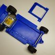 Preview6.jpg Ford Mustang GT500 Eleanor Slot Car Chassis 3D print model