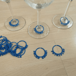 WineMarkers2.png Файл STL D&D Wine Glass Marker・Идея 3D-печати для скачивания