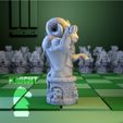 Chess-Natu4r-knight-side.jpg CHESS SET - Fantasy Nature Set