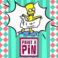 bart-toalla-foto.jpg STL file Bart Towel Pin・Model to download and 3D print