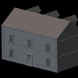 House-1-LD-scene-2.png WWII Tabletop Terrain Set 28mm scale (3D Printable Files) - Based on real buildings from Carentan, France