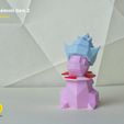 Slowking_Pokemon_Low_poly_3D_print_15.jpg Second Generation Low-poly Pokemon Collection