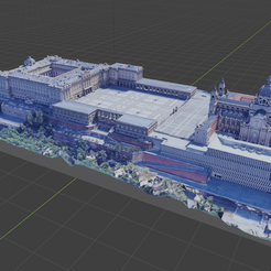 1.png Файл STL Королевский дворец и Кафедральный собор Альмудена・Дизайн 3D принтера для загрузки