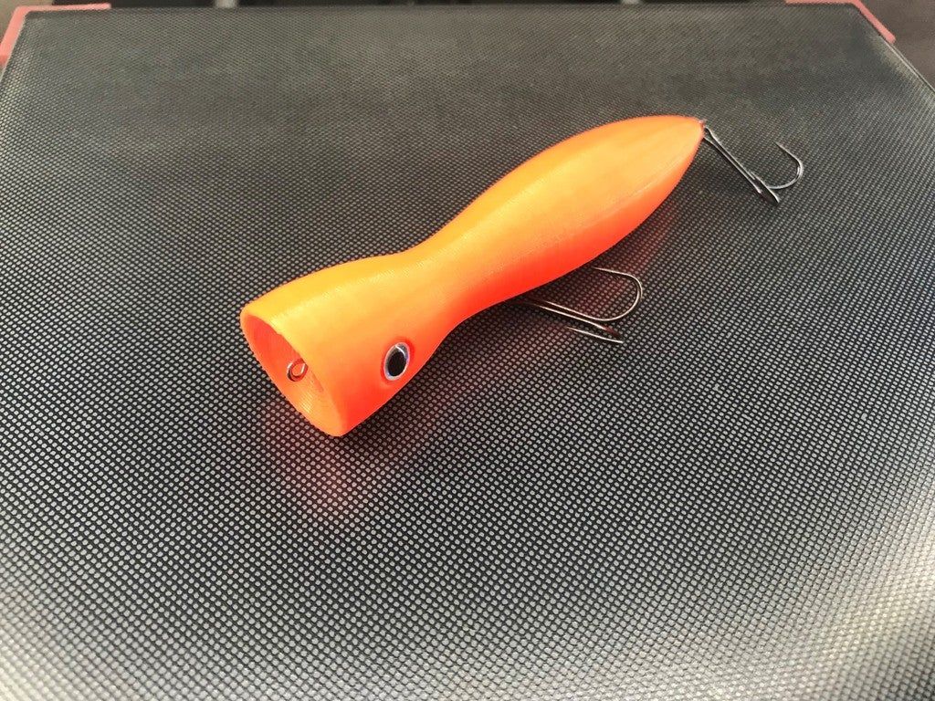 2d481d9aeae65c71bf1366d9563988a2_display_large.jpg Free STL file Popper fishing lure 150mm (build in air chamber)・3D printer design to download, Domi1988