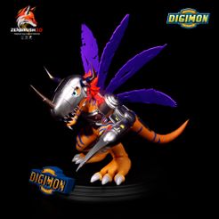 5.jpg MetalGreymon - Digimon - 3D Printing