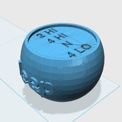 4-28-2015_8-07-37_PM.jpg Free 3D file Jeep Transfer Case Shifter Knob・Object to download and to 3D print