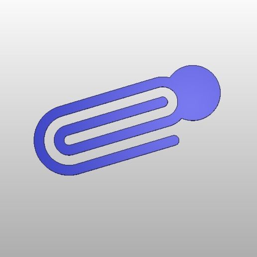 📚 big paper clip, book layer,・Free STL File for 3D printing・Cults