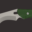 1.png Metal Gear Solid V: The Phantom Pain - Quiet combat knife 3D model