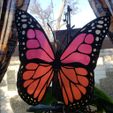 Multicolor Butterfly Suncatcher Lawn & Garden Art