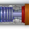 jet_engine2.jpg Low Bypass Turbofan Jet Engine