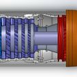 jet_engine2.jpg 低バイパス・ターボファン・ジェット・エンジン