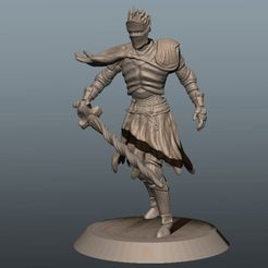 shopimage.jpg Soul of Cinder - Dark Souls 3 - 3D Printable STL Model