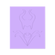 malefica_v2.stl Free STL file Malefica decorative panel・3D print model to download