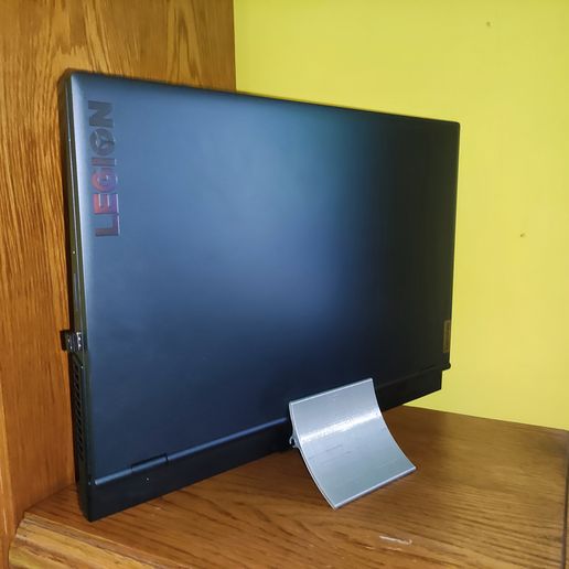 Flexible vertical laptop stand V0.1 3D model