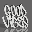 Rendu-3.png Good Vibes" LED Lamp