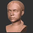 3.jpg Archivo STL Busto de Greta Thunberg para impresión 3D・Modelo para descargar e imprimir en 3D