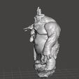 hobbitgoblinking3.jpg GOBLIN KING MINIATURE MODEL FOR FANTASY GAMES DND RPG