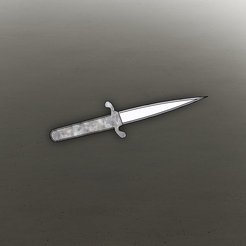 Archivo STL Cuchillo Militar 🔧・Modelo imprimible en 3D para descargar・Cults