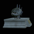 Barracuda-mouth-statue-7.png fish great barracuda / Sphyraena barracuda open mouth statue detailed texture for 3d printing